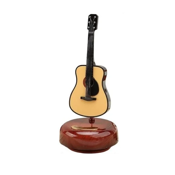 Скринька для прикрас музична G00316 у формі вінтажної гітари (33497923)