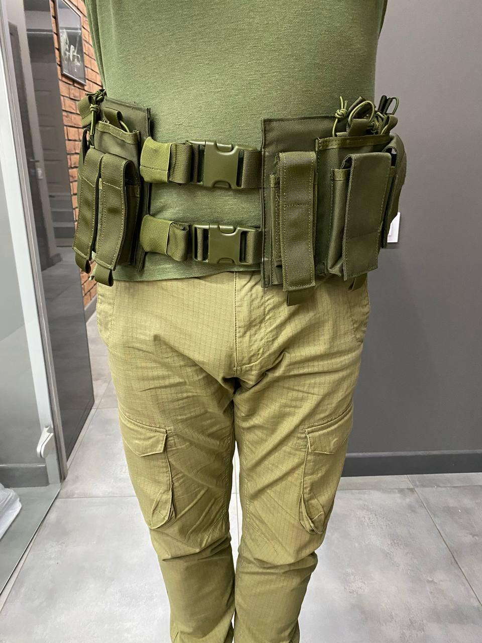 Пояс Yakeda с системой Molle Олива (1715215846)