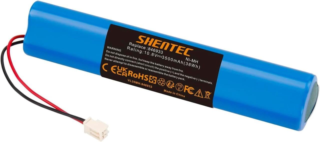 Акумулятор Shentec Ni-MH 10,8V 3500mAh для ролет Velux 946933 з кабелем та роз’ємом