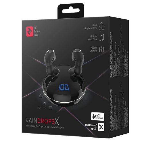 Наушники 2E RainDrops X True Wireless Waterproof Black (2E-EBTWRDXBK) - фото 7