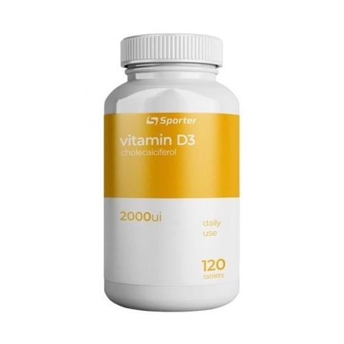 Витамин D для спорта Sporter Vitamin D3 2000 IU 120 табл. (000015725)