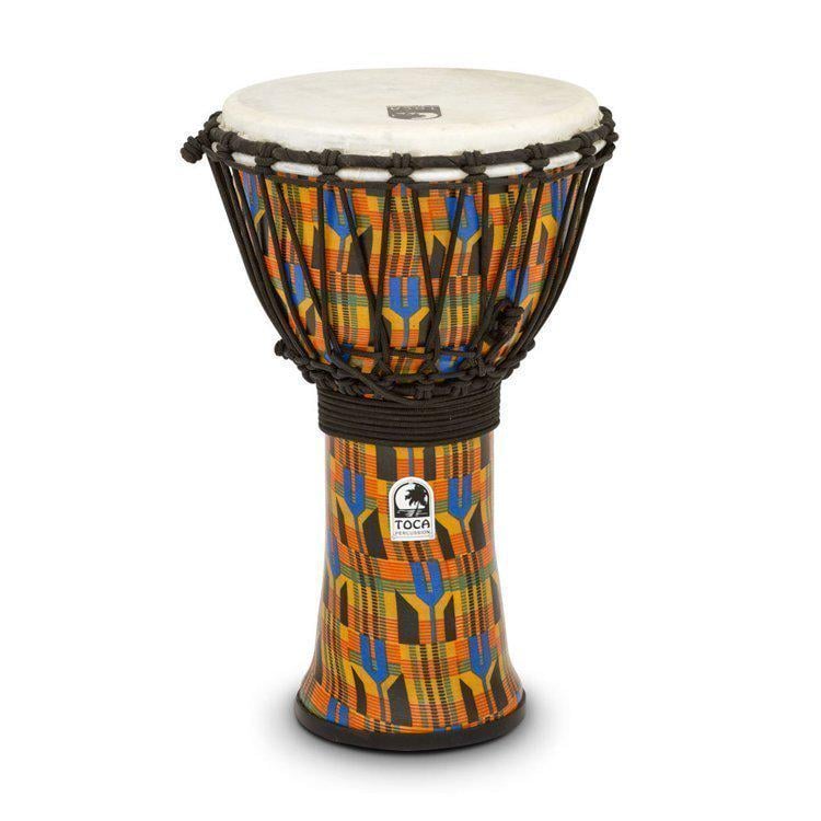 Джембе Toca Freestyle Rope Tuned SFDJ-9K 9" Kente Cloth (G-TO803214)