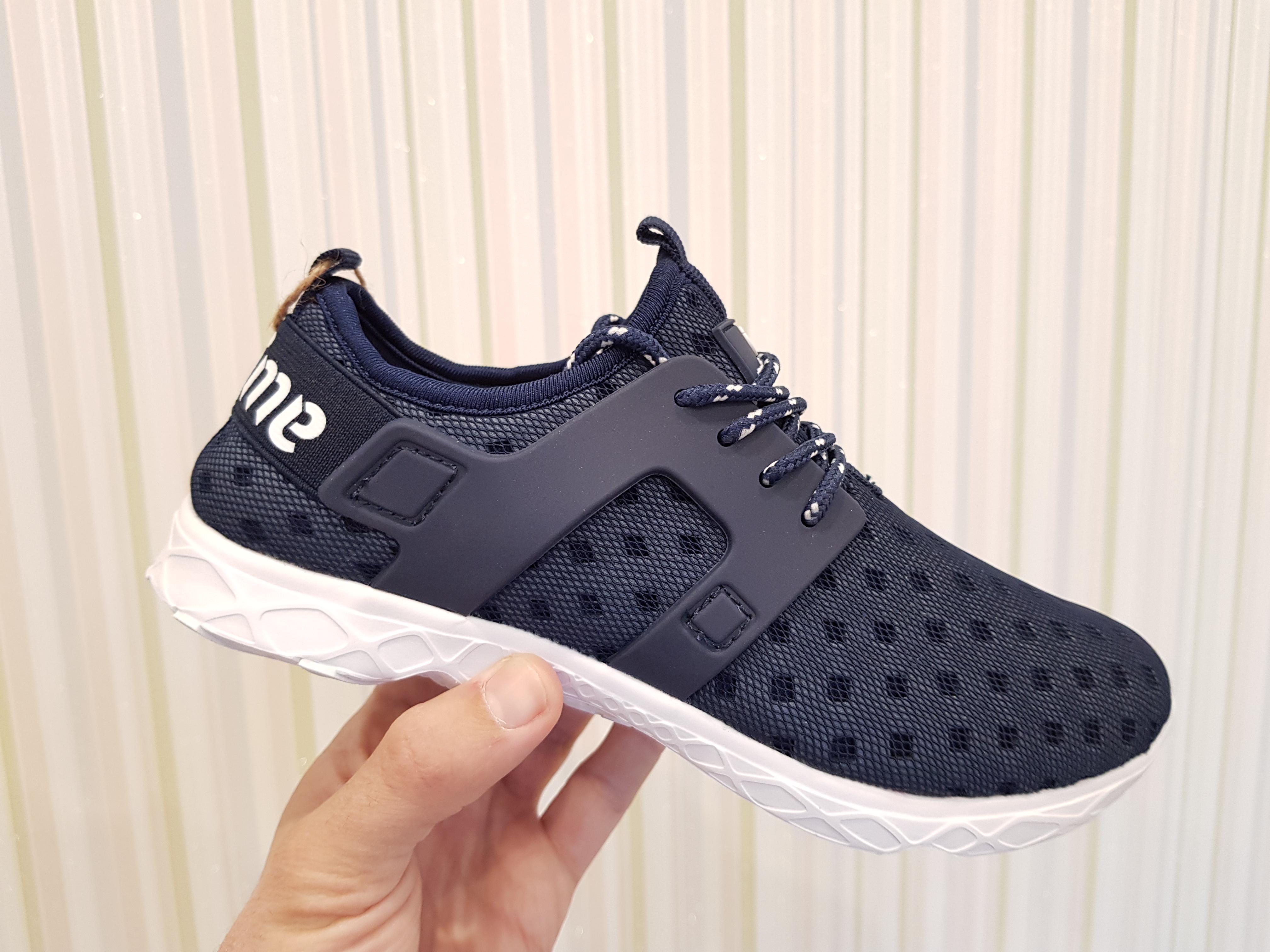 Кроссовки женские Restime SWL 20227 текстильные р. 36 Синий/Белый (1276-36) - фото 3