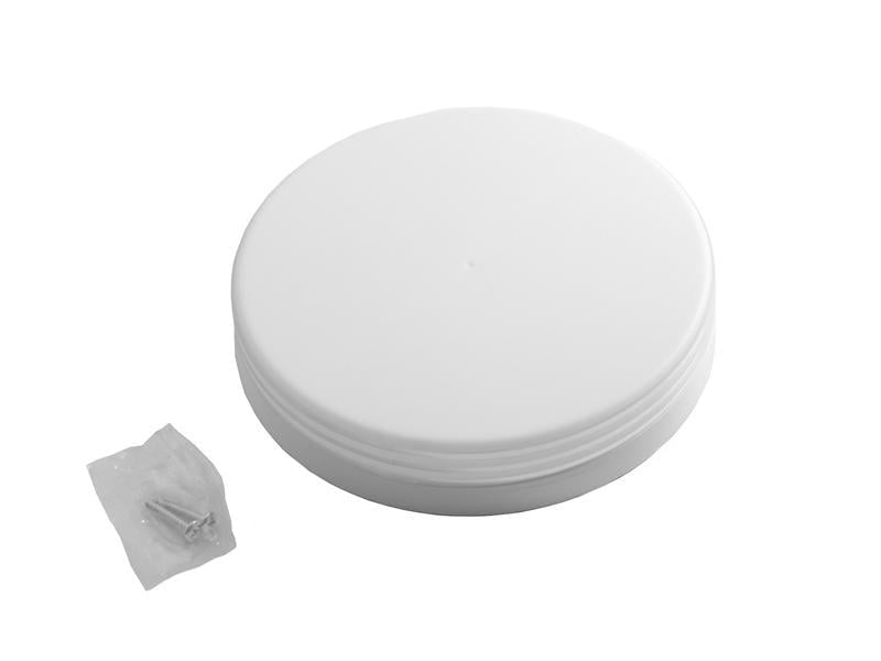 Светильник светодиодный накладной AVT круглый 18 Вт IP44 Silver (25232252)