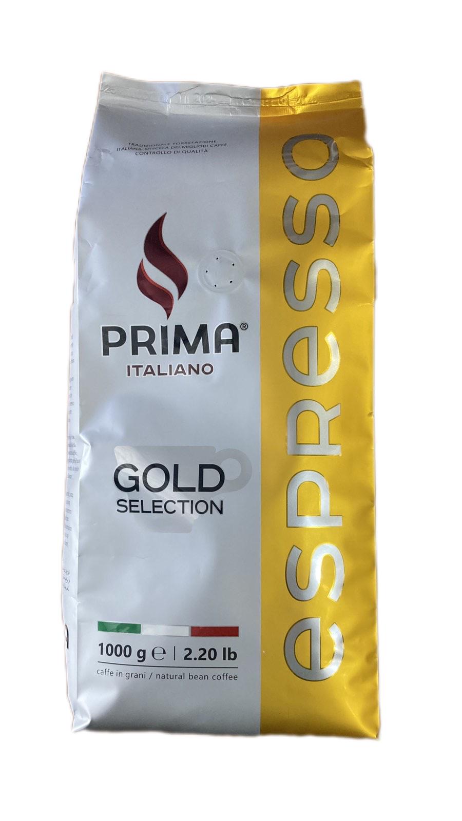 Кофе зерновой Prima Milliano ESPRESSO Gold 1000 г (00899)