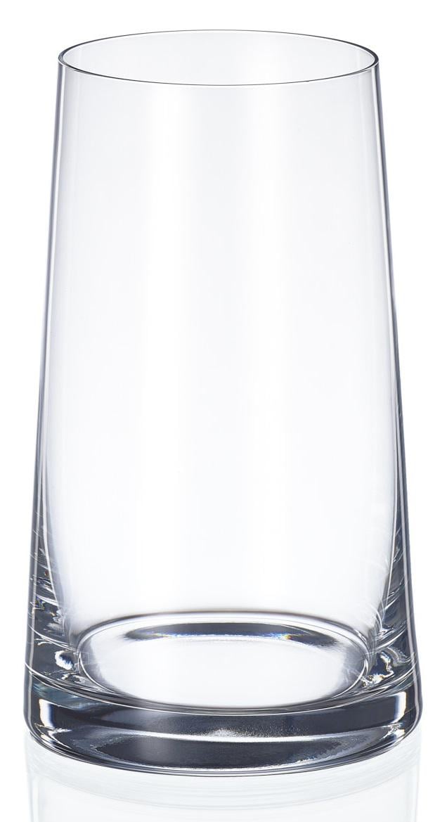 Ваза стеклянная BOHEMIA Crystal Petra 14,5 см Прозрачный (B82530)