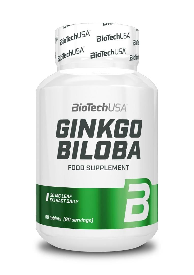 Гинкго Билоба для спорта BioTechUSA Ginkgo Biloba 90 Tabs - фото 1