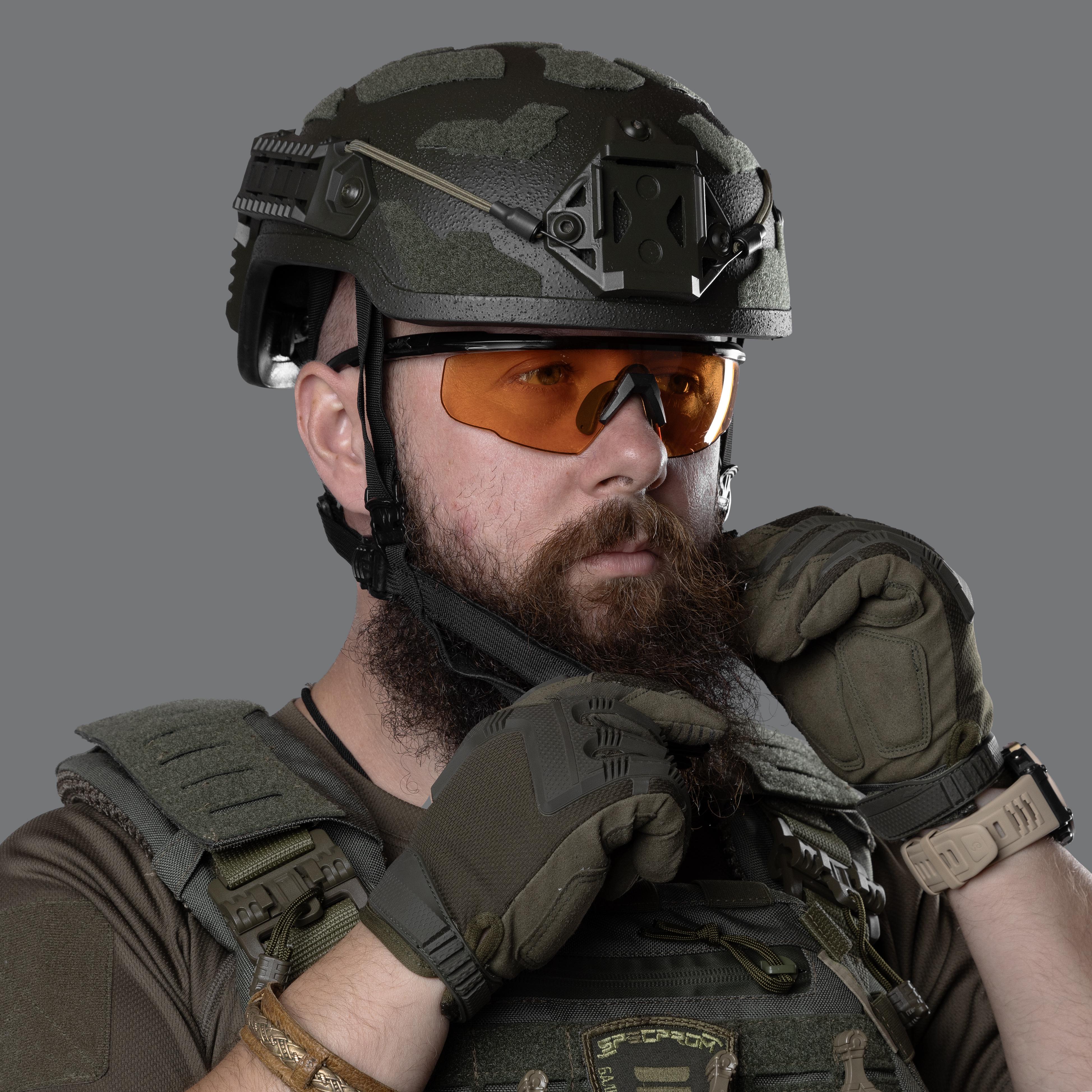 Шолом кевларовий ARCH High Cut ТМ Combatant XL 60-64 см Олива - фото 4