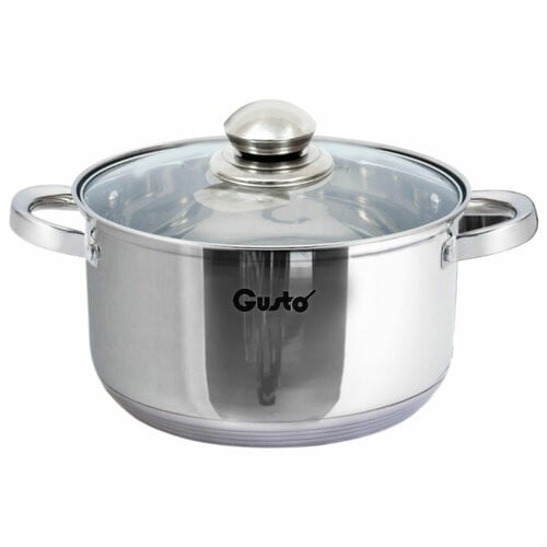 Кастрюля из нержавеющей стали Gusto Nuovo GT-1500-18 2,6 л