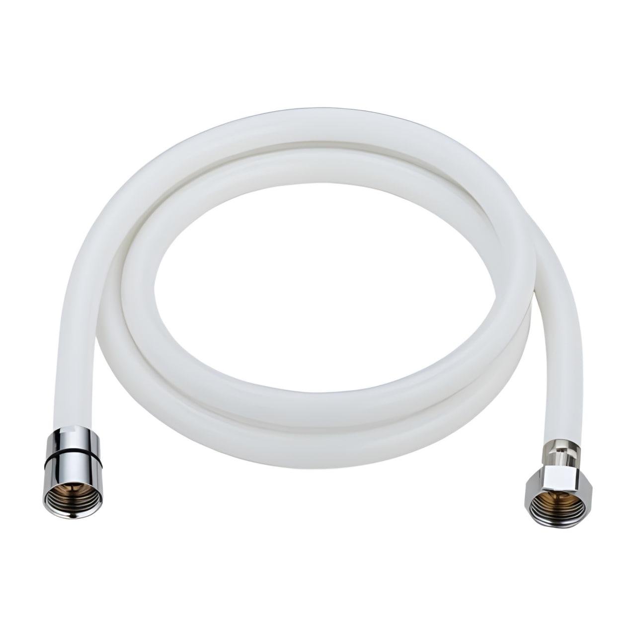 ᐉ Шланг для душа Zerix силиконовый 1,5 м White (412096701) • Купить в ...