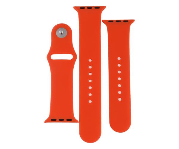 Ремінець Silicone Two-Piece для Apple Watch 13 38/40 мм Orange