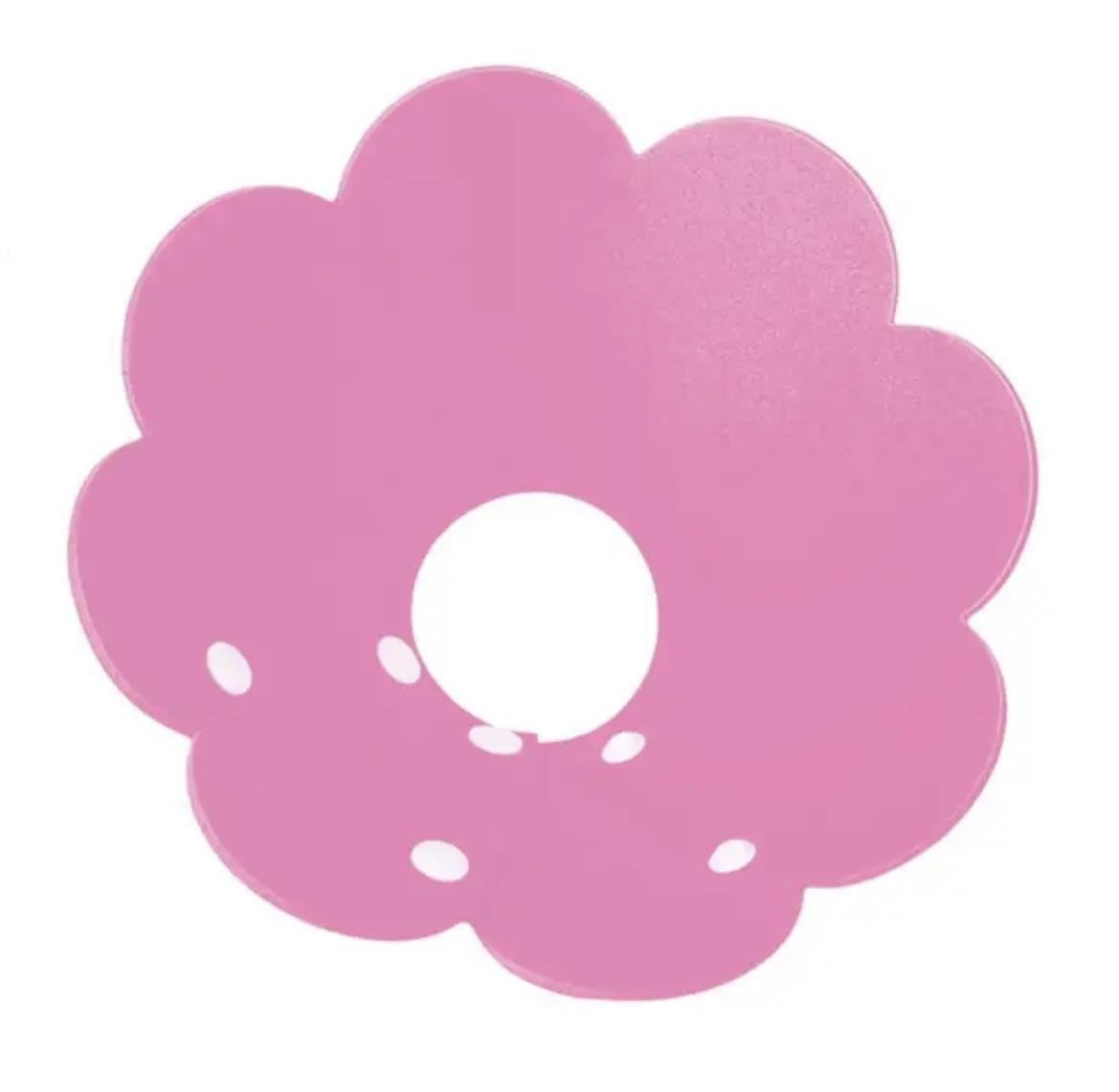 Воротник-ошейник для заживления ран собак и кошек Flower XS Pink