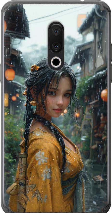 Чехол на Meizu 15 Anime-girl (6133u-1472-42517)
