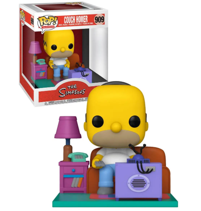 ᐉ Фигурка Funko Pop Deluxe The Simpsons: Couch Homer Watching TV