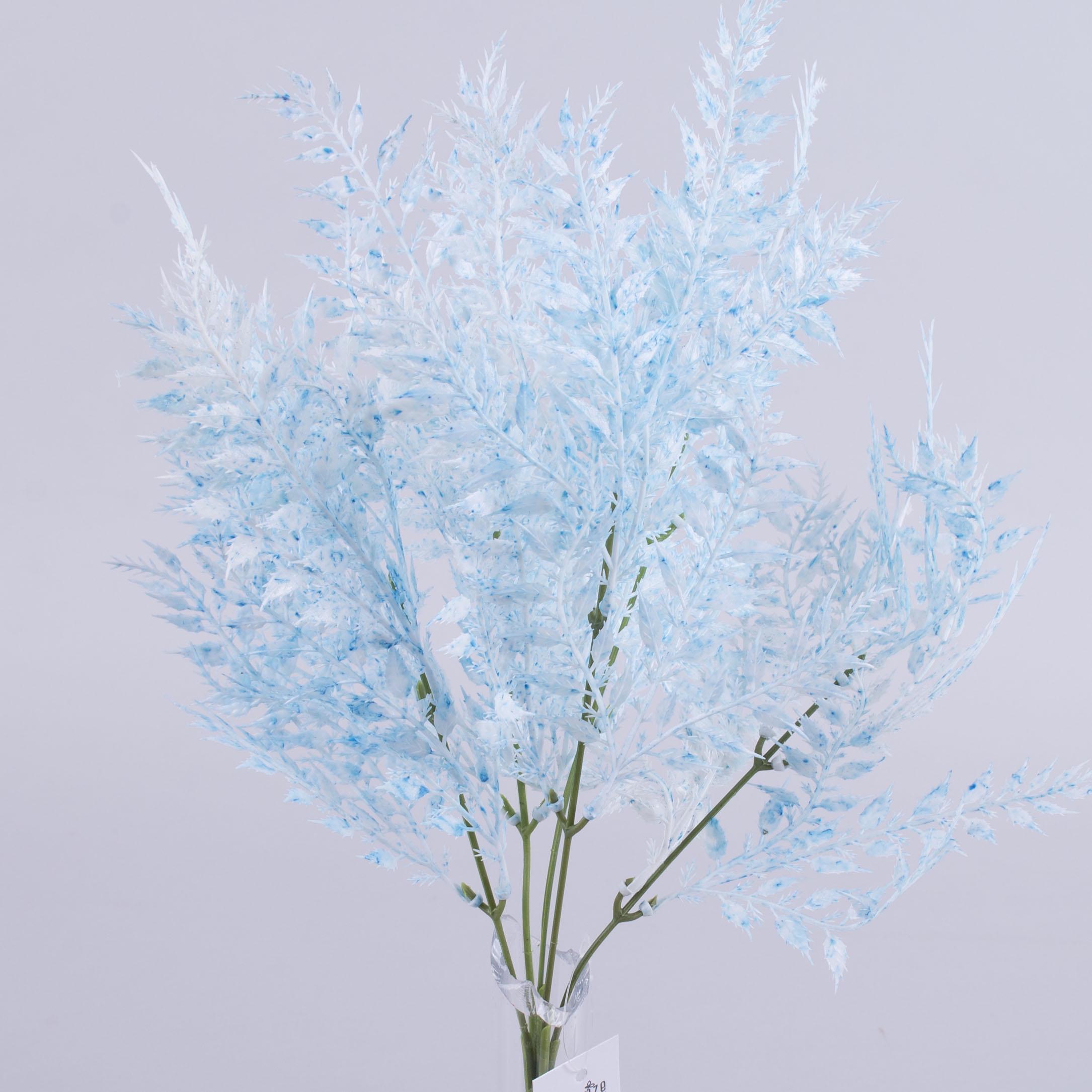 Букет трава пластиковая Голубой (10845845)