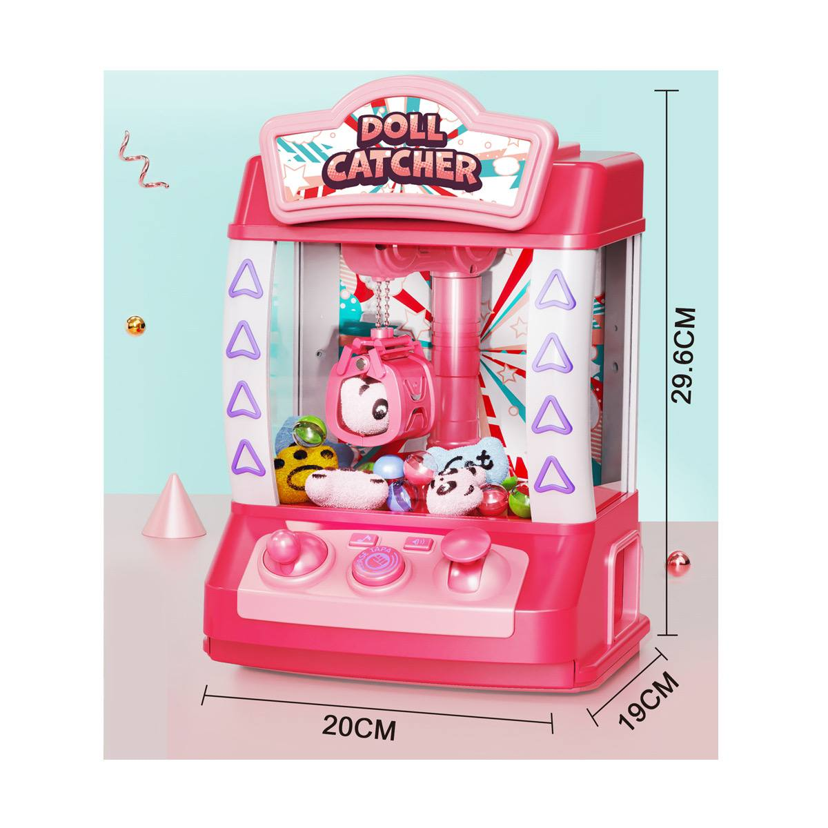 Дитячий ігровий автомат Fun Game WW 1001 А "схопи приз" Рожевий (2113437446) - фото 6