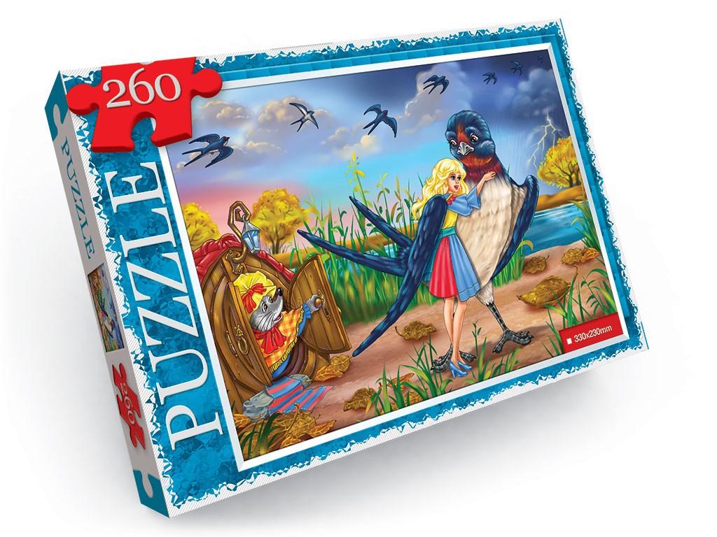 Пазлы детские Дюймовочка 330х230 мм 260 эл. Пазлы детские Дюймовочка 330х230 мм 260 эл.