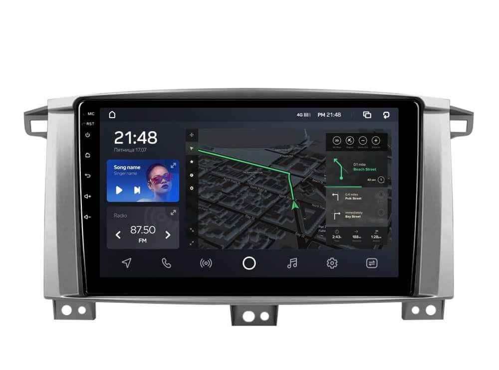 Автомагнитола штатная CYCLONE C10-003 4/64 GB 2K 4G DSP для Toyota Land Cruiser LC 100-B 2002-2007 A (AR-574171)