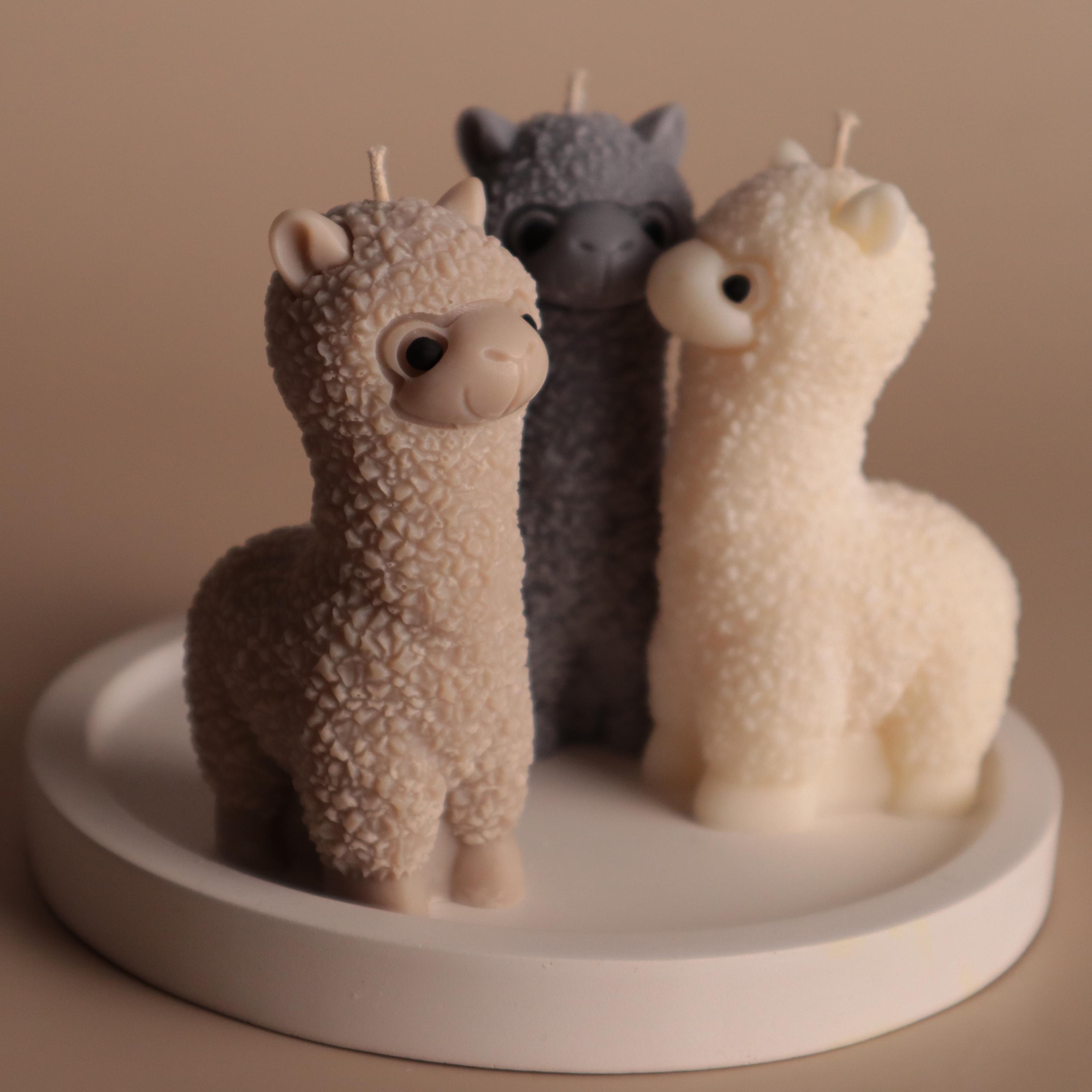 Подарунковий набір аромасвічок Wax Harmony Ваніль Альпаки та підставка Кругла (3000391)