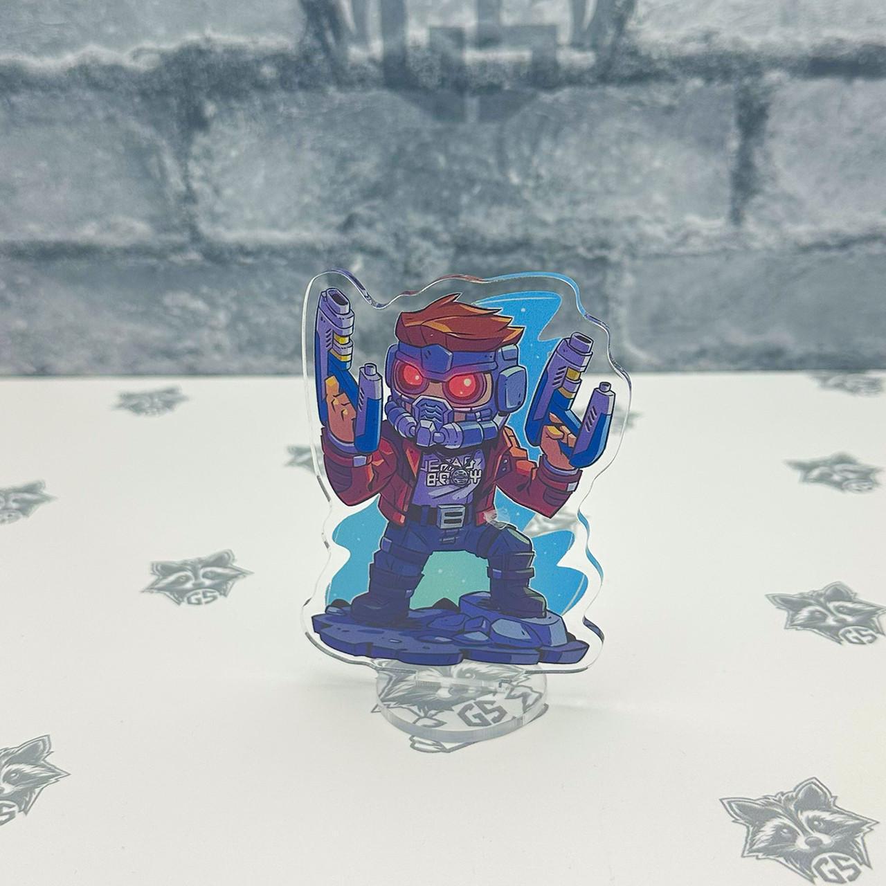 Фигурка коллекционная акриловая Chibi Стражи Галактики Питер Квилл 10 см (2379291331)