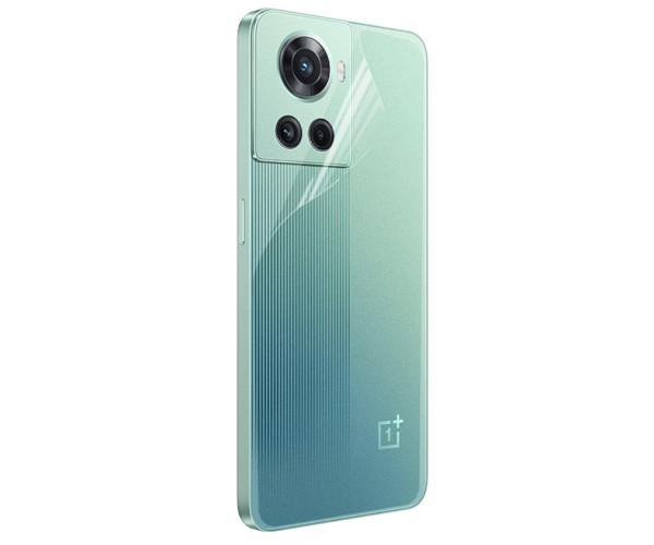 Противоударная гидрогелевая пленка Hydrogel Film для Oneplus 10R на заднюю панель, Transparent
