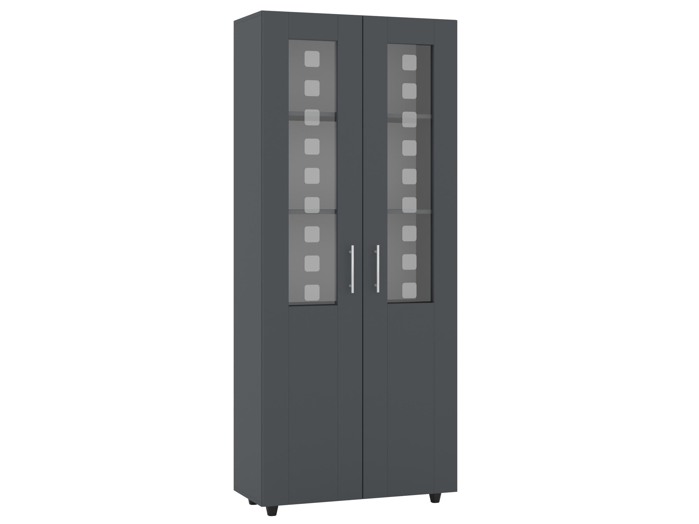 Шкаф гардеробный PEHOTIN ШД-6 80х38х189,5 см Антрацит (PN-102284)
