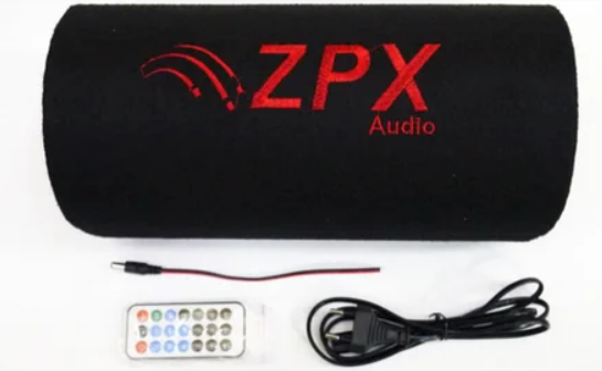 Сабвуфер автомобіль активний ZPX Audio ZX-10Sub 1000W та Bluetooth колонка (17809389) - фото 9