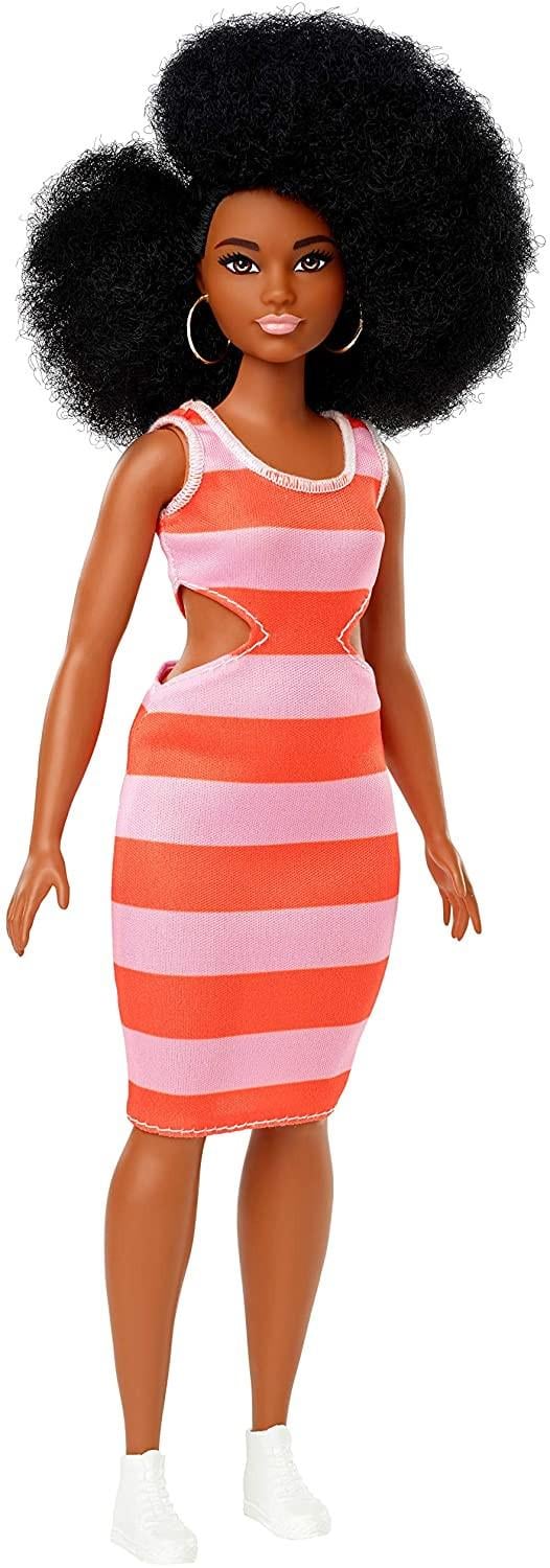 Лялька Barbie Fashionistas Stripe Cut-Out Dress 105