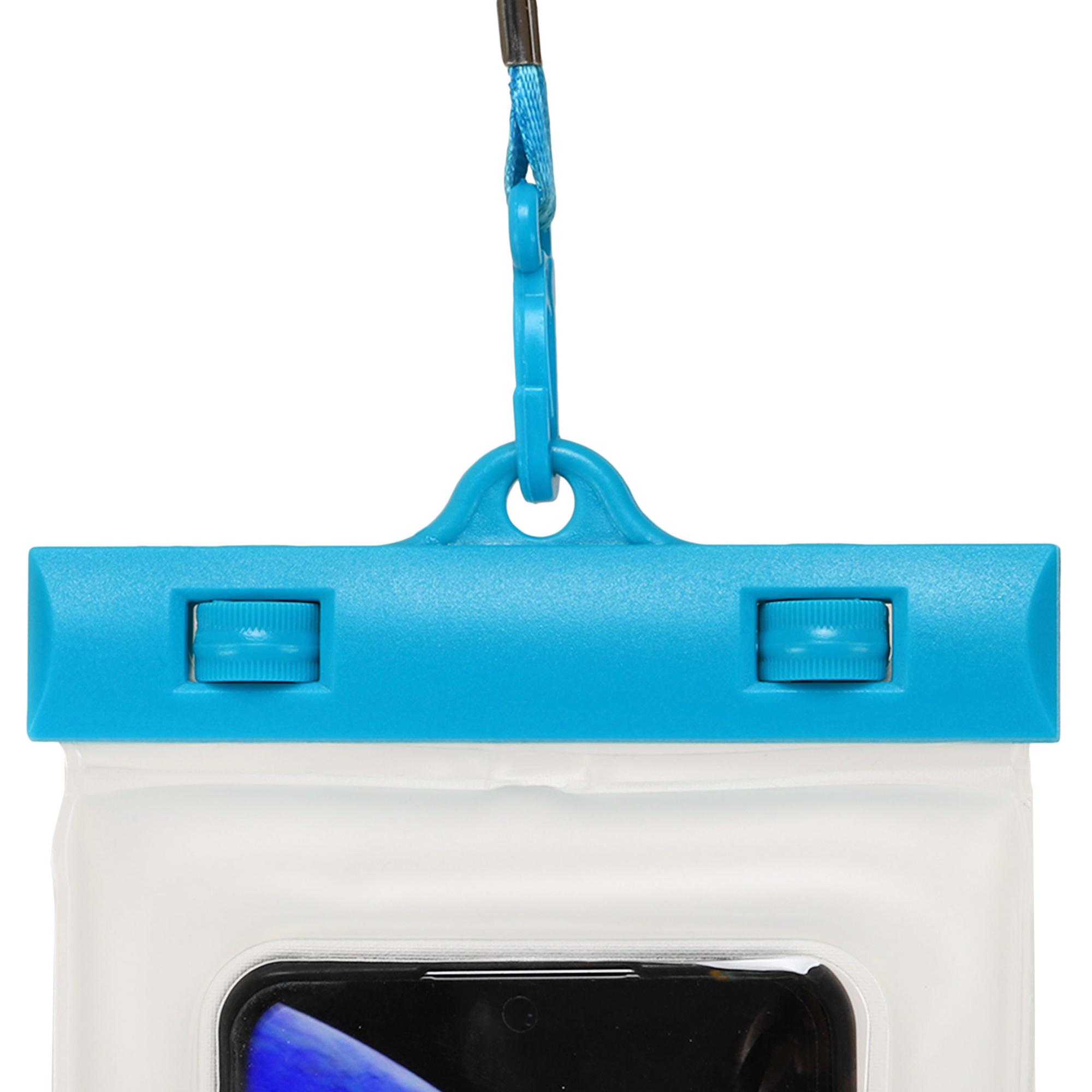 Чохол-гаманець на шию водонепроникний SP-Sport D3850 (TPU, внутрішні розміри-17x9см, синій) - фото 7 Чохол-гаманець на шию водонепроникний SP-Sport D3850 (TPU, внутрішні розміри-17x9см, синій) - фото 7