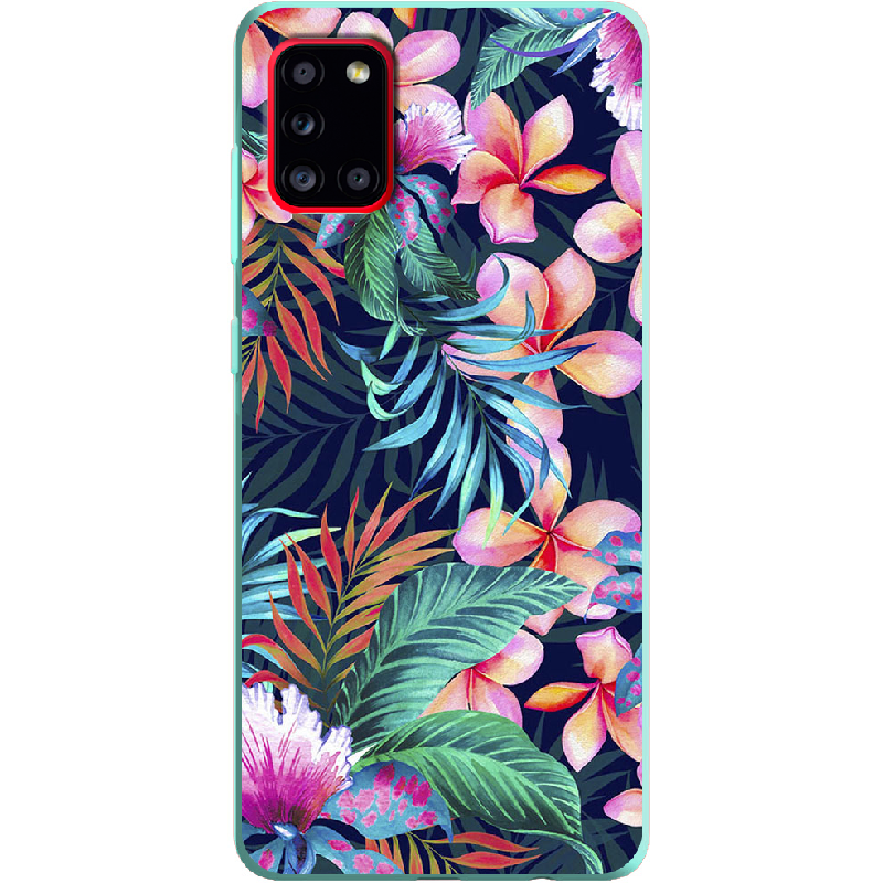 Чохол Boxface Samsung A315 Galaxy A31 flowers in the tropics М'ятний силікон (39470-up1971-39921)