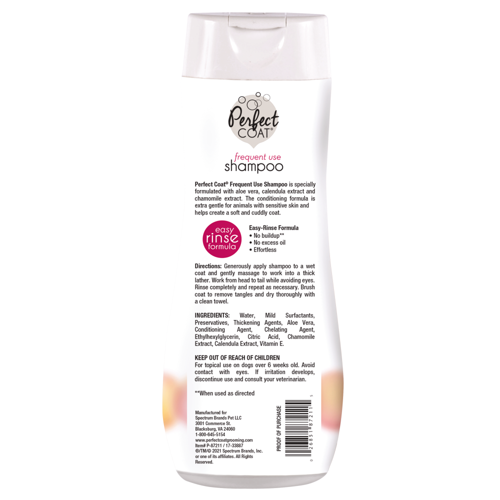 Шампунь для цуценят частого використання 8in1 Perfect Coat Frequent Use Puppy 473 мл (1789925001) - фото 2 Шампунь для цуценят частого використання 8in1 Perfect Coat Frequent Use Puppy 473 мл (1789925001) - фото 2