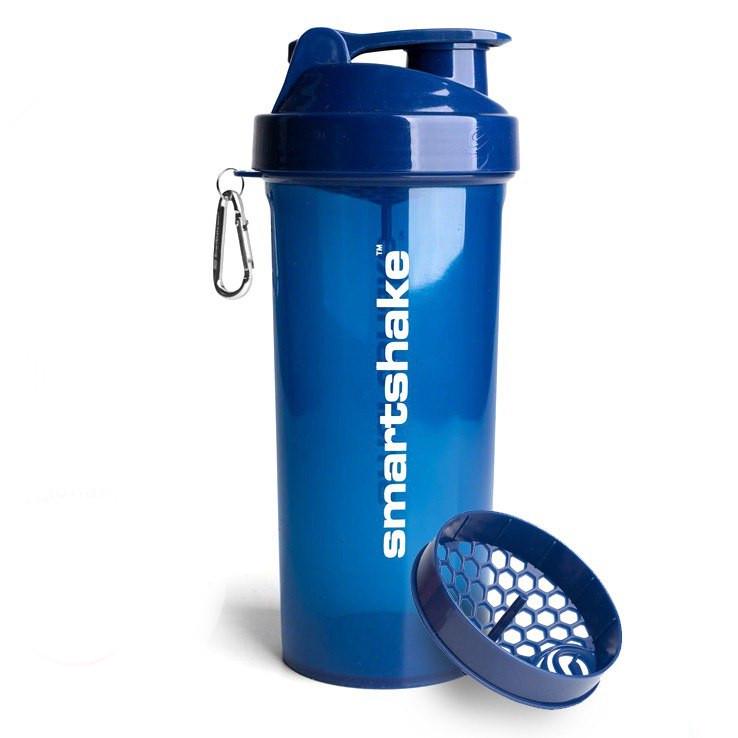 Шейкер спортивний Smartshake Lite 1000 ml Glossy/Navy Blue