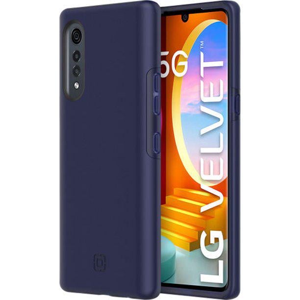 Противоударный двойной чехол Incipio DualPro для LG Velvet G9 5G LM-G900EM Blue - фото 1