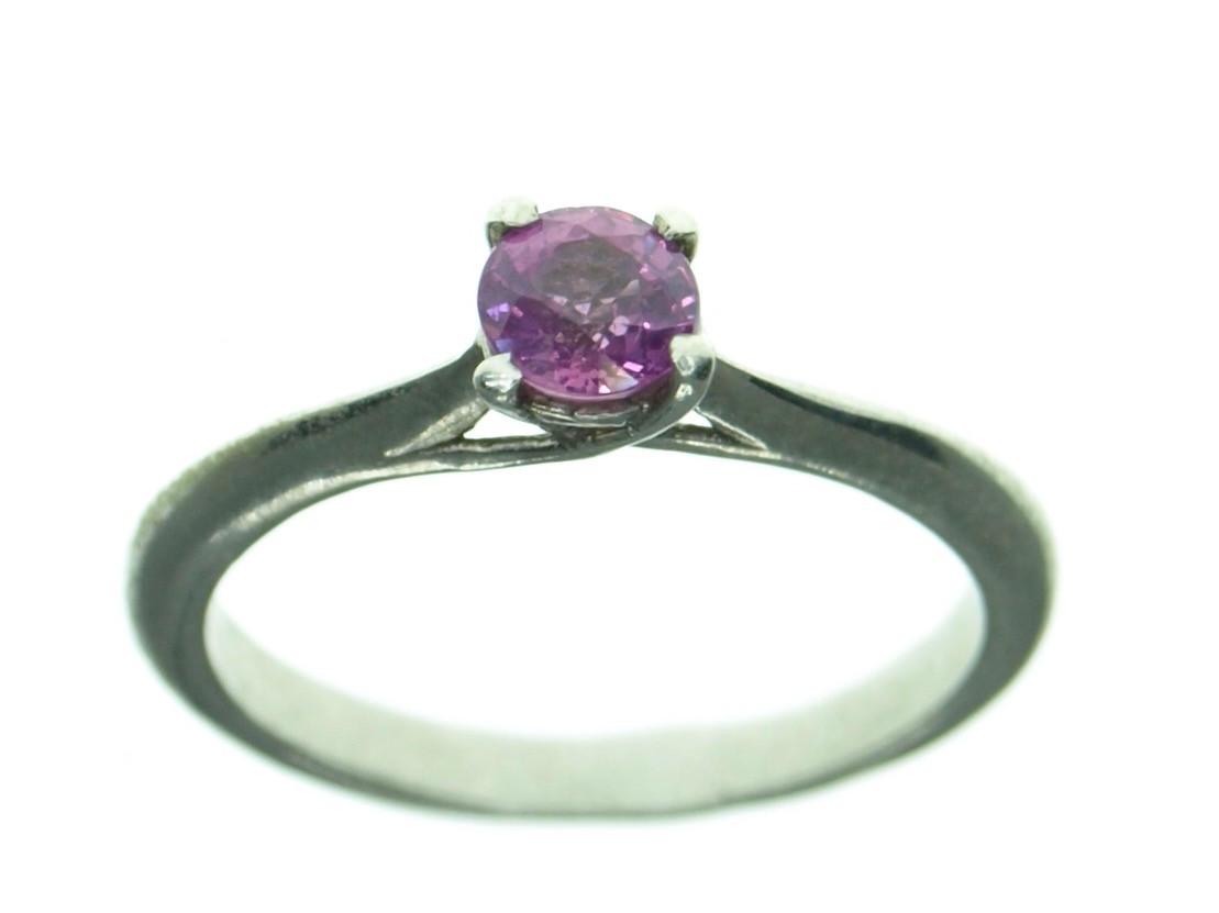 Каблучка зі срібла із сапфіром р. 16,5 (21 01650243(1)