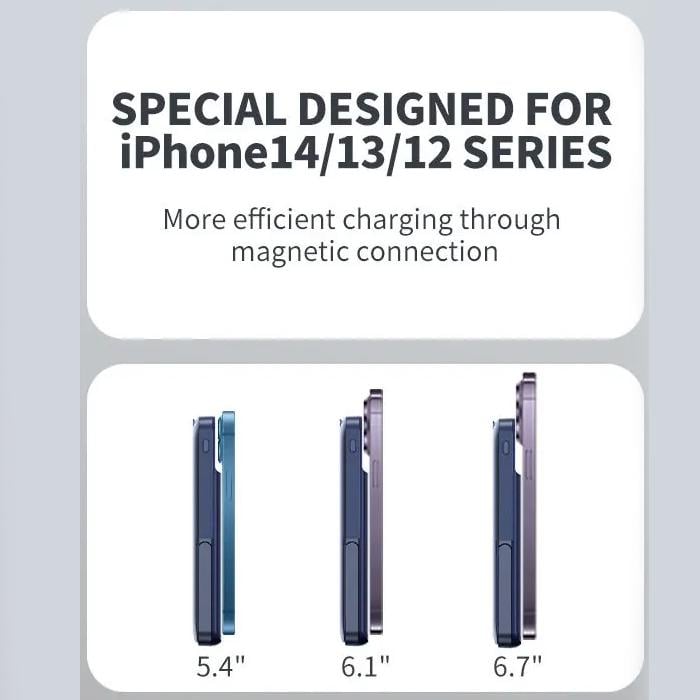 Аккумулятор внешний с MagSafe PROOVE Power Stand 20W 10000 mAh Black (PBPS20030001) - фото 7 Аккумулятор внешний с MagSafe PROOVE Power Stand 20W 10000 mAh Black (PBPS20030001) - фото 7