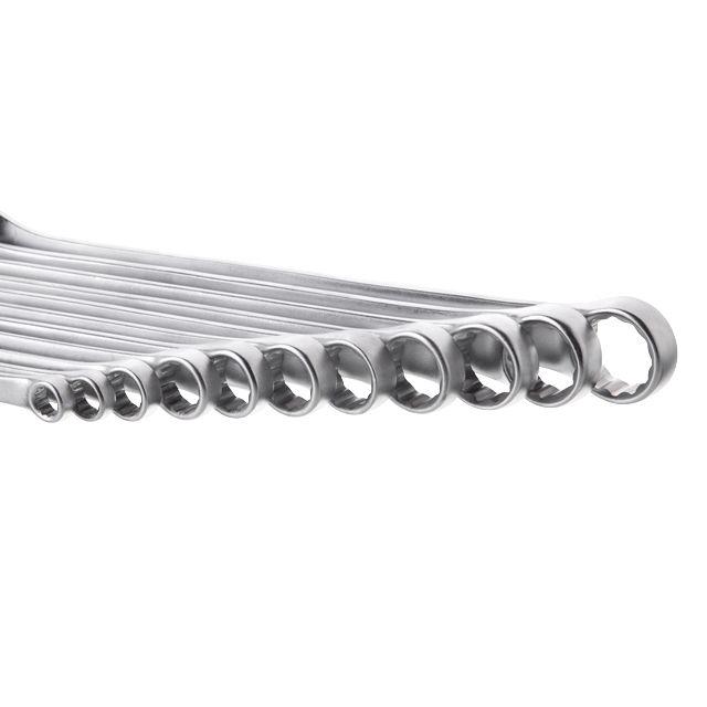 Набір ключів комбінованих Intertool HT-1250 11 од. 7-19 мм Cr-V - фото 7