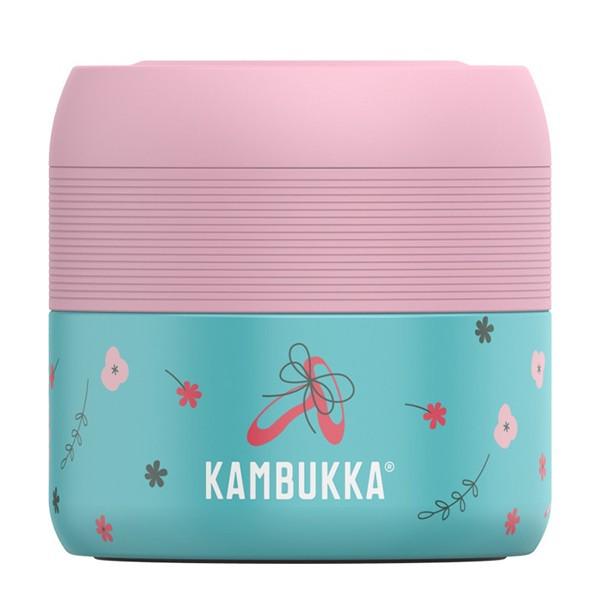 Термос для еды Kambukka Bora Prima Ballerina 400 мл Бирюзово-розовый (11-06002) - фото 1 Термос для еды Kambukka Bora Prima Ballerina 400 мл Бирюзово-розовый (11-06002) - фото 1