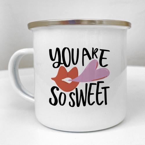 Кружка металлическая Camper "You are so sweet" 250 мл (KRM_23S045)