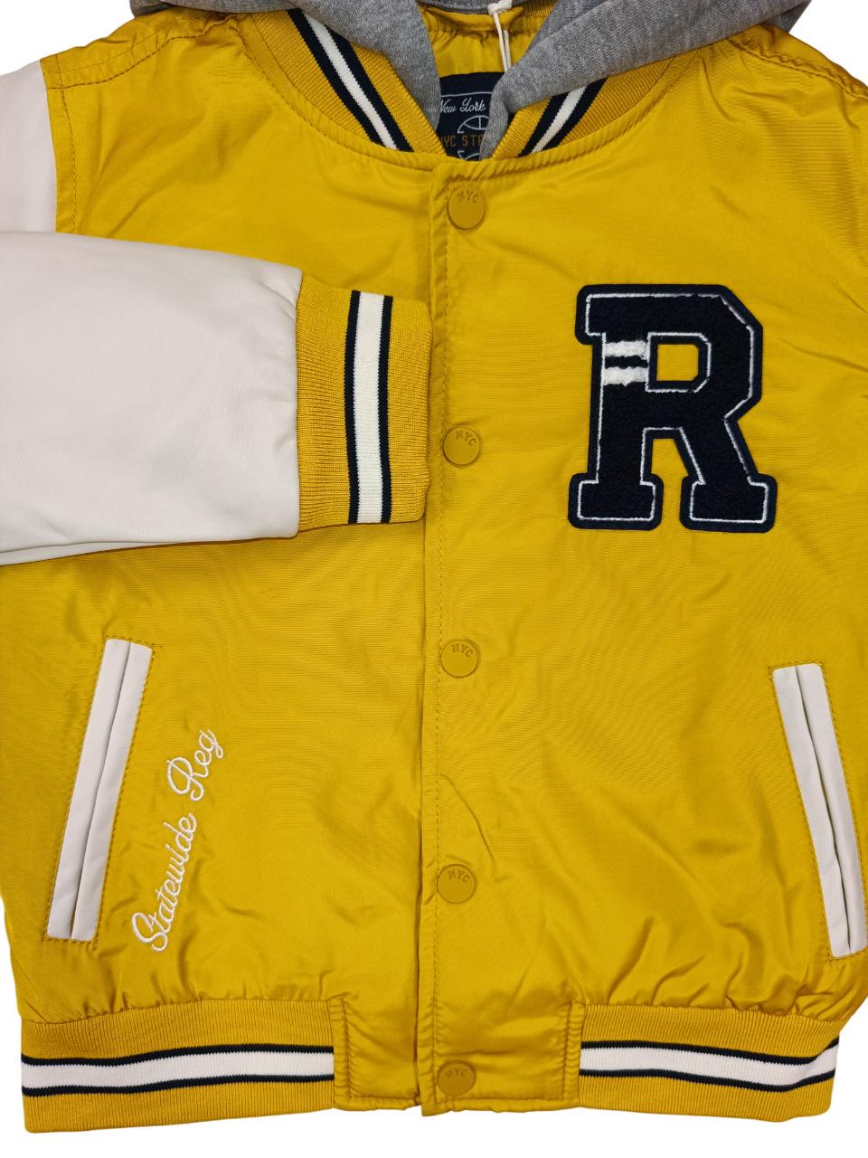 Куртка-бомбер дитяча для хлопчика C&A демісезонна 116 см Жовтий (0531) - фото 5 Куртка-бомбер дитяча для хлопчика C&A демісезонна 116 см Жовтий (0531) - фото 5