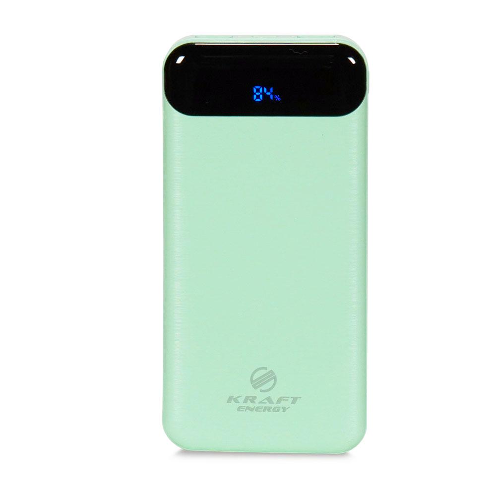 Повербанк Kraft KPB-2020FC 22.5W QC 3.0 20000 mAh Green (43-00095)