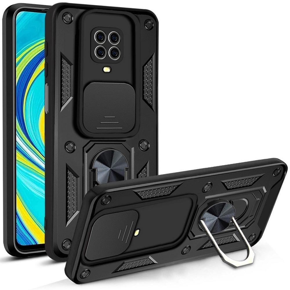 Чохол із захистом камери 3DGuard Xiaomi Redmi Note 9S Black (32506-2B)