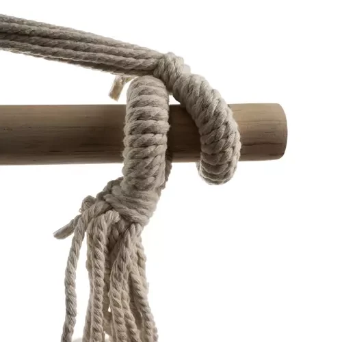 Гамак бразильське крісло Gardlov 23670 та 2 подушки Бежевий (mx9160) - фото 5