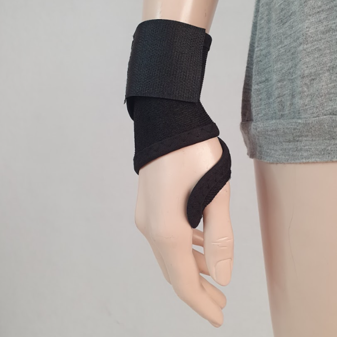 Фіксатор-бандаж для зап'ястя YC SUPPORT WRIST WRAP з регульованим еластичним ремінцем (WW739) - фото 10