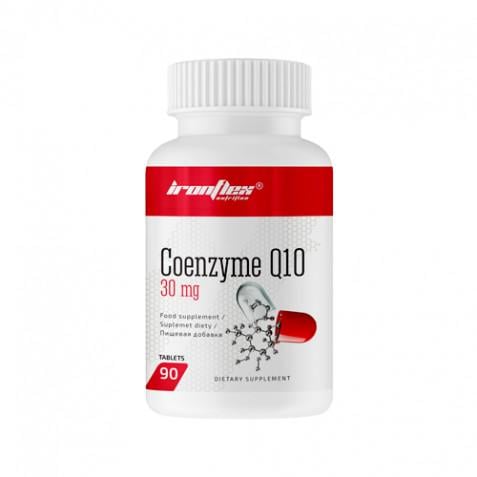 Натуральная добавка IronFlex Coenzyme Q10 30 мг 90 таб. (3253)