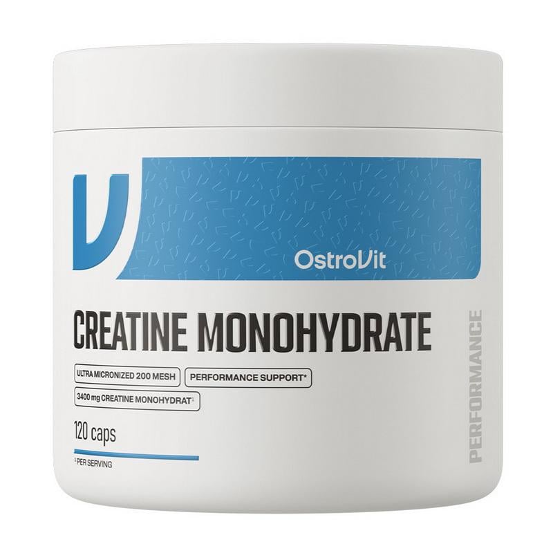 Креатин моногидрат мікронізований OstroVit Creatine Monohydrate 120 капс.