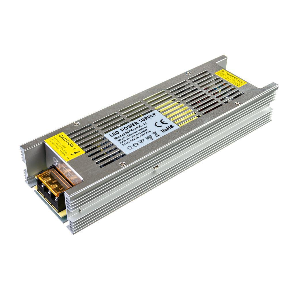 Блок живлення 12V 240W 20А LONG IP20 (27773969)