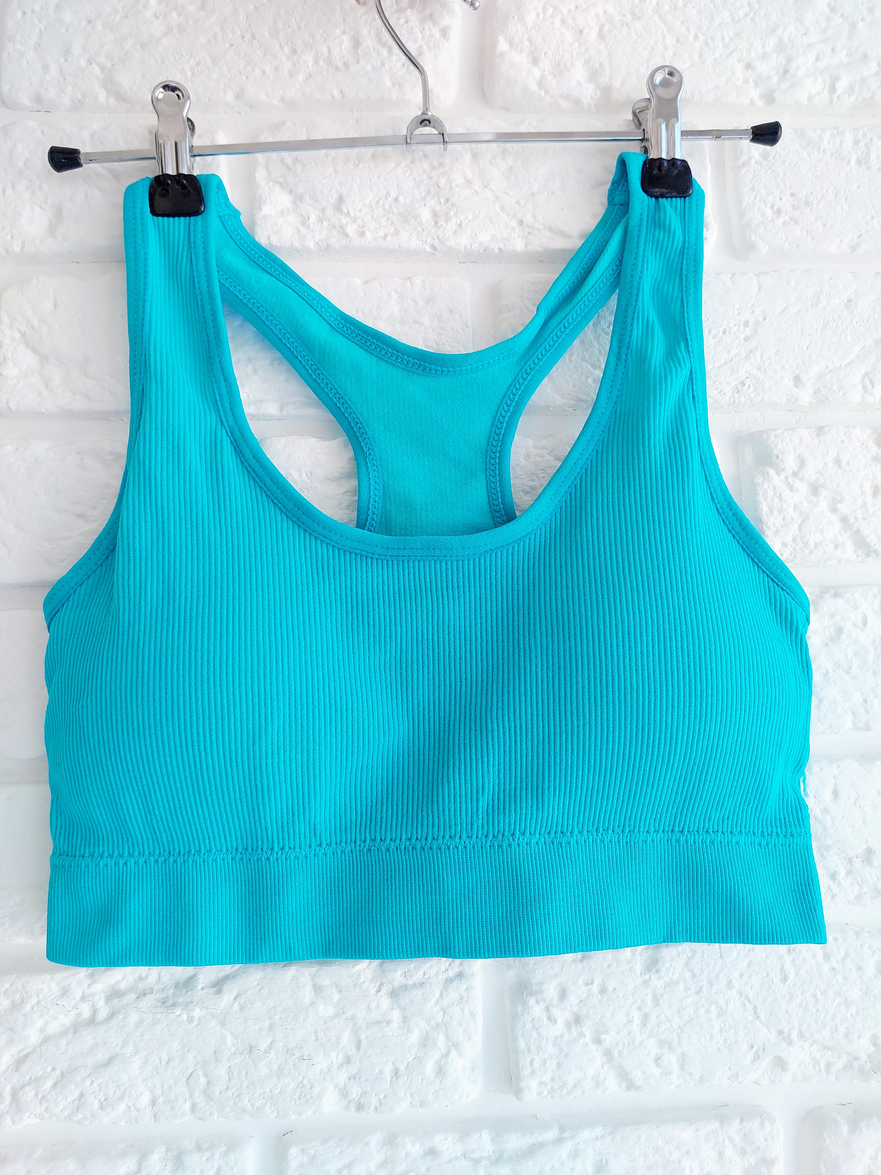 Топ в рубчик р. 42-44 Бирюзовый (T780-12) - фото 2 Топ в рубчик р. 42-44 Бирюзовый (T780-12) - фото 2