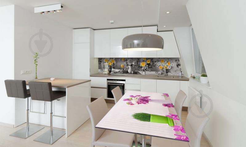 Наклейка виниловая на стол Zatarga «Желтый акцент» 650х1200 мм Z180826/1st