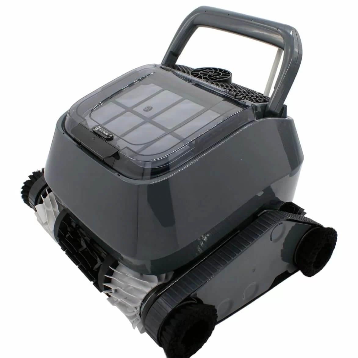 Робот-пылесос для бассейна Aquaviva Black Pearl 7320-HT кабель 18 м комбинированный валик 14 м3/ч до 60 м.кв.