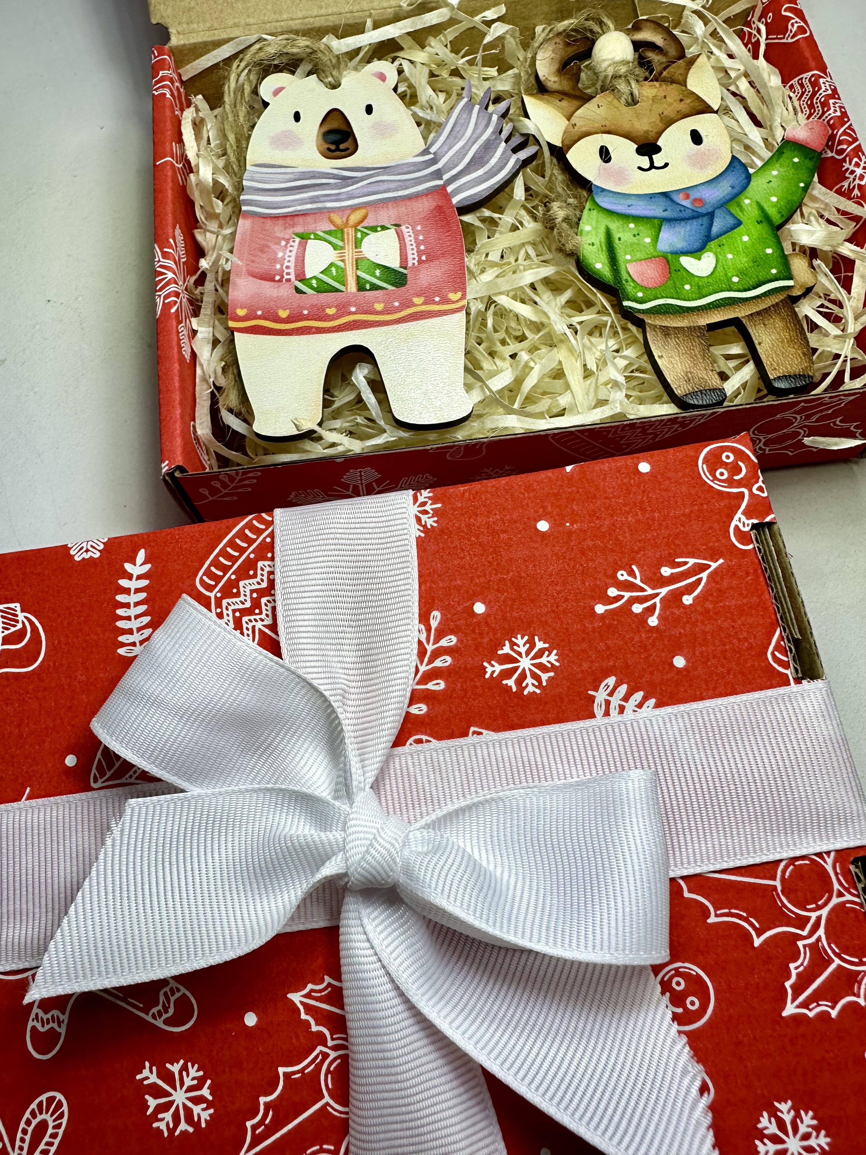 Набір із новорічними іграшками 4 шт. - фото 7 Набір із новорічними іграшками 4 шт. - фото 7